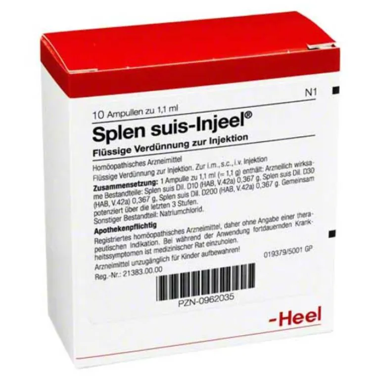 Injeel Splen suis Ampullen, 10 St- Heel