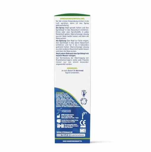 Sterimar Nasenspray Allergie|Meerwasser Nasenspray-Allergie 2 in 1 Nasenspray & Spülung, 100 ml