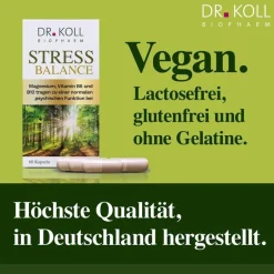 Dr. Koll Hirnleistung & Nerven-Stress Balance Vitamin B6 + B12 + Magnesium, 60 St