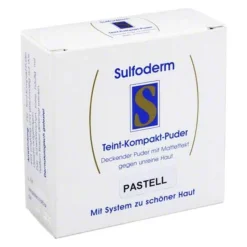 Sulfoderm S Teint Kompakt Puder pastell, 10 g- Unreine Haut