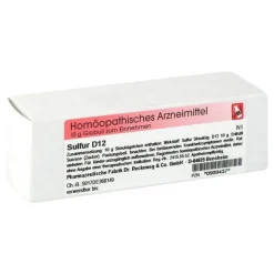 Sulfur D 12 Globuli, 10 g^Dr. Reckeweg New