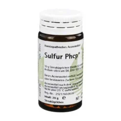 Sulfur Globuli, 20 g^PHCP Clearance