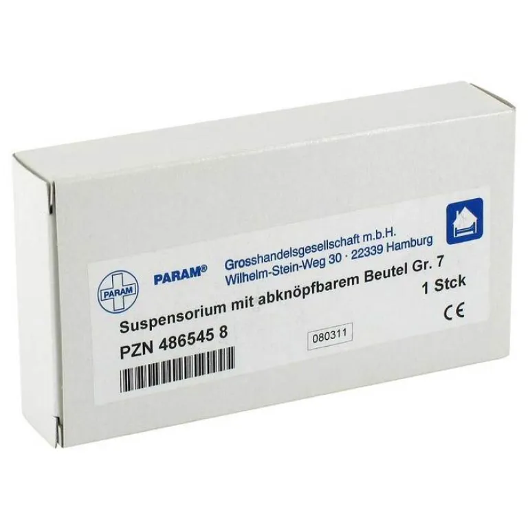 Param Suspensorium-Suspensorium Größe 7 abknöpfbarer Beutel, 1 St