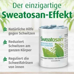 Sweatosan Mittel Gegen Schwitzen-® überzogene Tabletten, 50 St