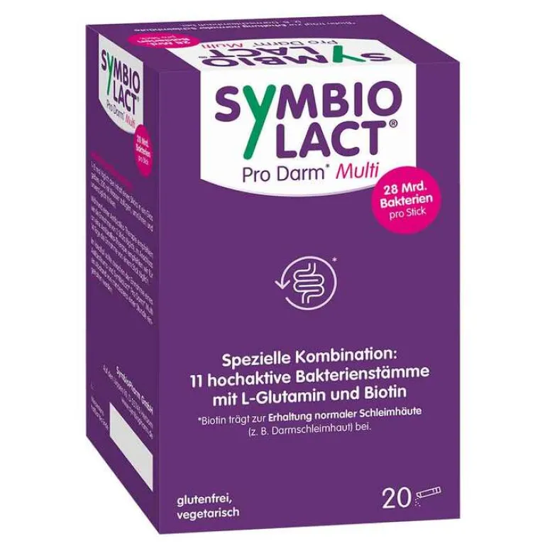 Symbiolact Bakterienkulturen-Pro Darm Multi Pulver, 20X6 g