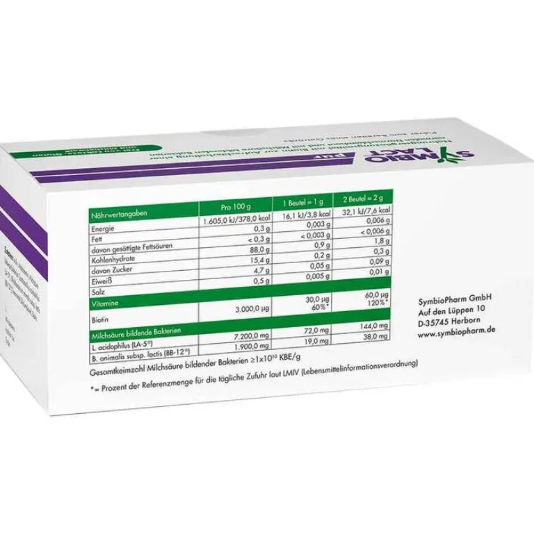 pur Nahrungsergänzungsmittel Pulver, 3X30 g^Symbiolact New