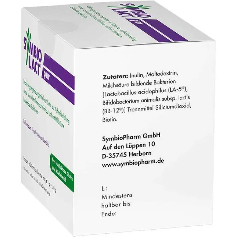 Symbiolact pur Nahrungsergänzungsmittel Pulver, 30X1 g- Bakterienkulturen