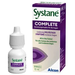 Systane Complete Benetzungstropfen für die Augen, 10 ml- Augentropfen Trockene Augen