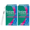 Systane Augentropfen Trockene Augen-Ultra UD Benetzungstropfen für die Augen, 2x21 ml
