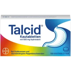 Talcid Sodbrennen Medikamente|Magentabletten-Kautabletten, 100 St