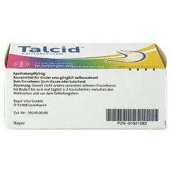 Talcid Sodbrennen Medikamente|Magentabletten-Kautabletten, 100 St