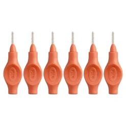 Flexi Interdentalbürste tangerine orange PHD0.8 / ISO1, 6X1 St^Tandex