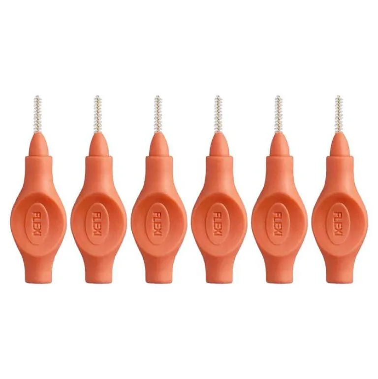 Flexi Interdentalbürste tangerine orange PHD0.8 / ISO1, 6X1 St^Tandex