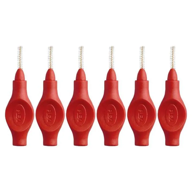 Flexi Interdentalbürste ruby red PHD0.9 / ISO2, 6X1 St^Tandex Sale
