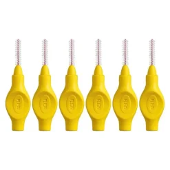 Flexi Interdentalbürste lemon yellow PHD1.1 / ISO3, 6X1 St^Tandex Clearance