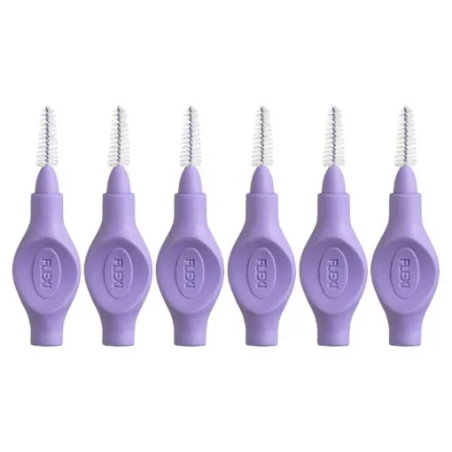 Flexi Interdentalbürste lilac purple PHD1.4 / ISO4, 6X1 St^Tandex New