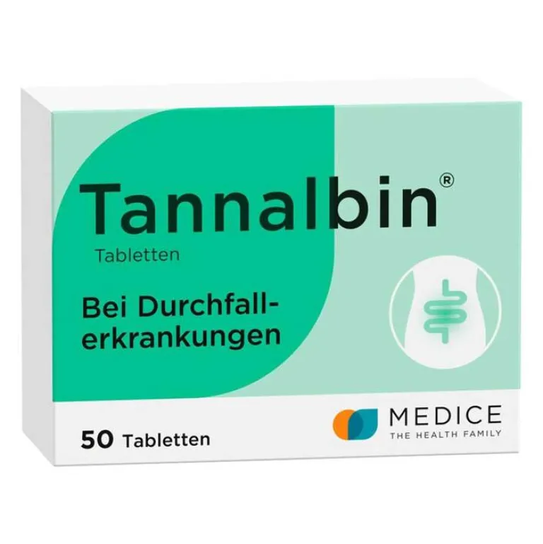 Tannalbin ® Tabletten bei Durchfallerkrankungen, 50 St-Kinder Mittel Gegen Durchfall & Erbrechen|Durchfallmittel