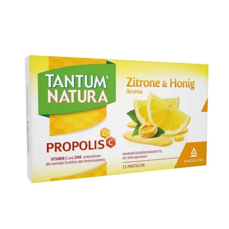 Tantum Natura Propolis mit Orange & Honig Aroma, 15 St- Propolis