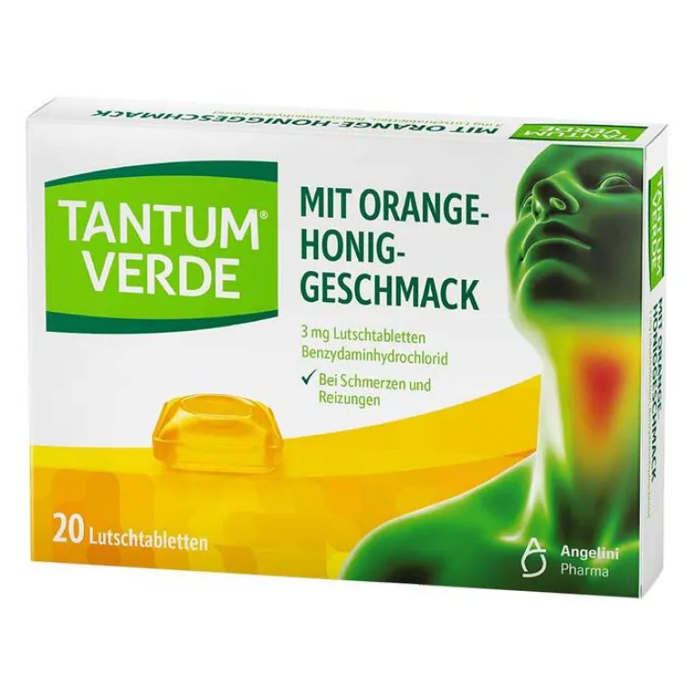 mit Orange-Honiggeschmack 3 mg Lutschtabletten, 20 St^Tantum Verde Best