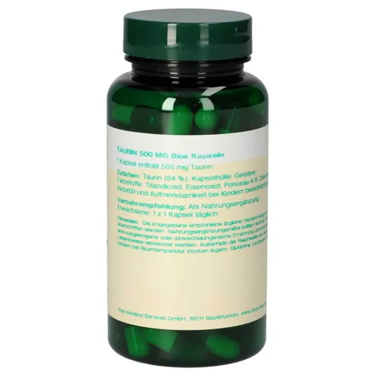 Bios Medical Services Taurin-Taurin 500 mg Bios Kapseln, 100 St