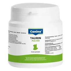Canina Taurin Pulver für Katzen, 100 g- Aufbau & Leistung|Taurin