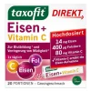 Taxofit Vitamin C (Ascorbinsäure)-Eisen + Vitamin C Direkt Granulat, 20 St