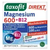 Taxofit Magnesium 600 + B12 Direkt Granulat, 20 St- Magnesium