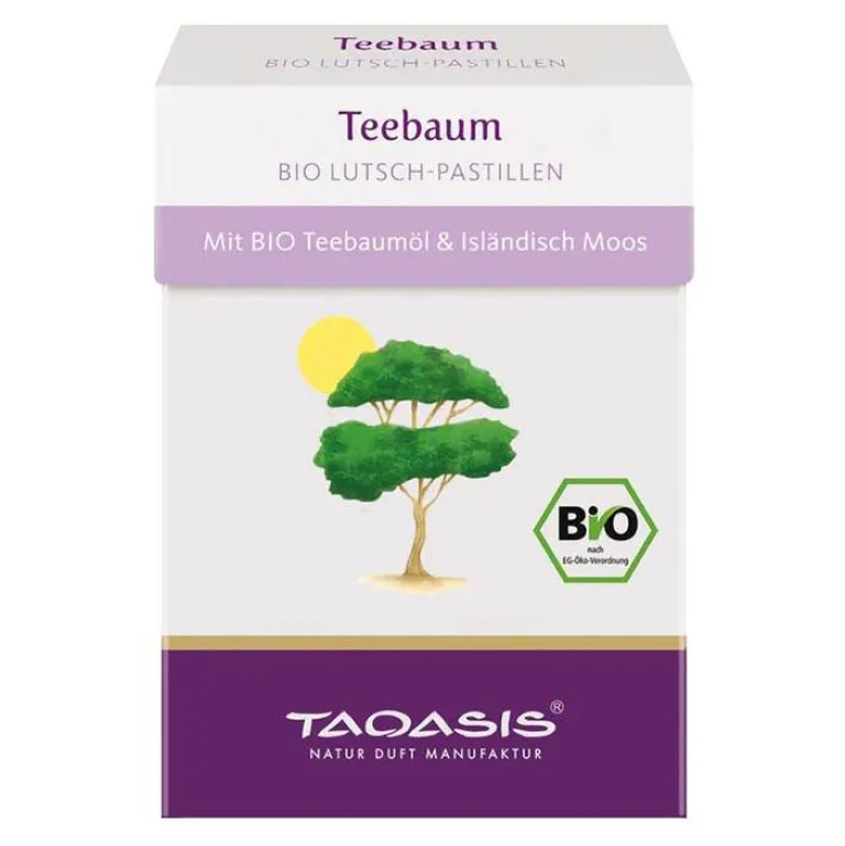 Teebaum Pastillen Bio, 30 g^Taoasis