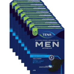 Tena Ein- & Vorlagen-® MEN ACTIVE FIT Extra Light Einlagen bei Inkontinenz, 8X14 St
