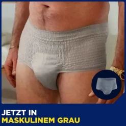 ® MEN ACTIVE FIT Pants Normal grau L/XL bei Inkontinenz, 4X10 St^Tena Outlet