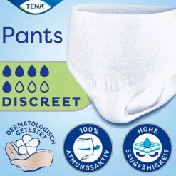 Tena Windeln & Pants-Pants Discreet M bei Inkontinenz, 12 St