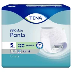 Tena Pants Super S Einweghosen bei Inkontinenz, 12 St- Windeln & Pants