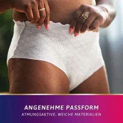 Tena Silhouette LOW WAIST BLANC Normal Pants L bei Inkontinenz, 6X10 St- Windeln & Pants