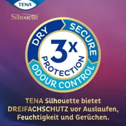 Tena ® Silhouette NOIR Normal Einlagen bei Inkontinenz, 10X26 St- Ein- & Vorlagen