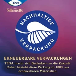 Tena ® Silhouette NOIR Normal Einlagen bei Inkontinenz, 10X26 St- Ein- & Vorlagen