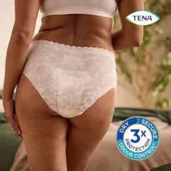 Tena Windeln & Pants-Silhouette Plus L white Inkontinenz Pants, 10 St