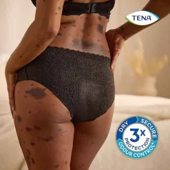 Tena Windeln & Pants-Silhouette Plus M black Inkontinenz Pants, 12 St