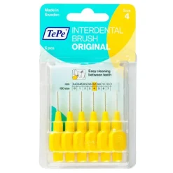 Tepe Interdentalbürste 0,7mm gelb, 6 St- Zwischenraumreinigung