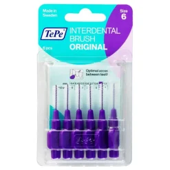 Tepe Interdentalbürste 1,1mm lila, 6 St- Zwischenraumreinigung