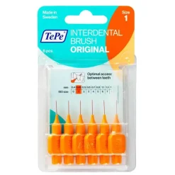 Tepe Zwischenraumreinigung-Interdentalbürste 0,45mm orange, 6 St