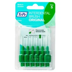 Tepe Zwischenraumreinigung-Interdentalbürste 0,8mm grün, 6 St