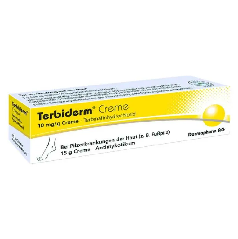 Terbiderm 10 mg / g Creme, 15 g- Fußpilz Creme