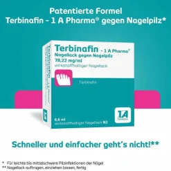 1A Pharma Nagelpilz Lack-Terbinafin- Nagellack gegen Nagelpilz, 3.3 ml
