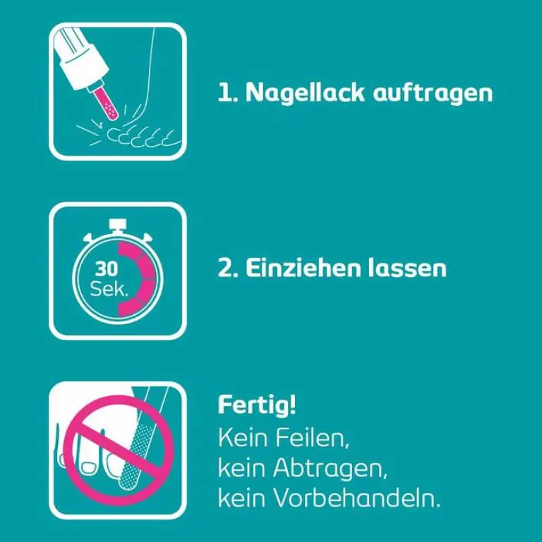 1A Pharma Nagelpilz Lack-Terbinafin- Nagellack gegen Nagelpilz, 3.3 ml