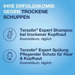 Terzolin Expert Shampoo bei trockener Kopfhaut, 200 ml- Shampoos|Haarausfall & Schuppen