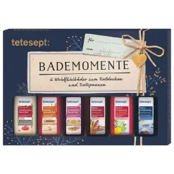 Tetesept Geschenkset Bademomente, 6X20 ml- Bäder