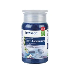 Tetesept Meeressalz Tiefen-Entspannung, 600 g- Badesalz|Duschen & Waschen