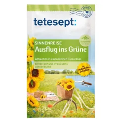 Tetesept Sinnenreise Ausflug ins Grüne, 60 g- Badesalz