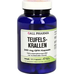 Hecht Pharma Verdauung-Teufelskrallen 345 mg GPH Kapseln, 120 St