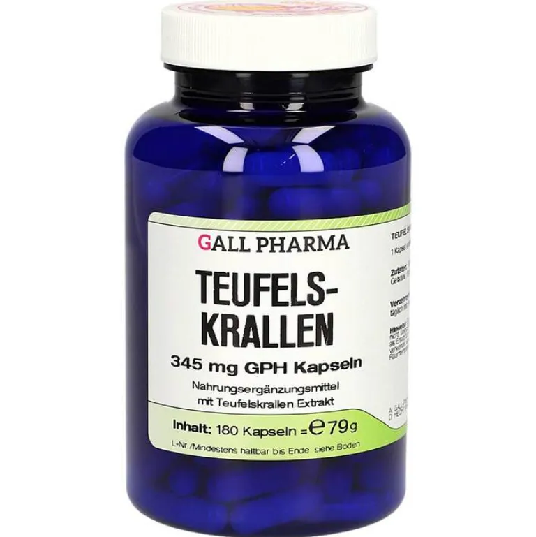 Teufelskrallen 345 mg GPH Kapseln, 180 St^Hecht Pharma Outlet
